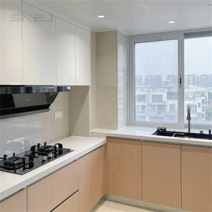 Modern Wood Custom Built Office Cabinets