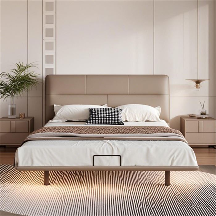 Modern Minimalist Double Bed